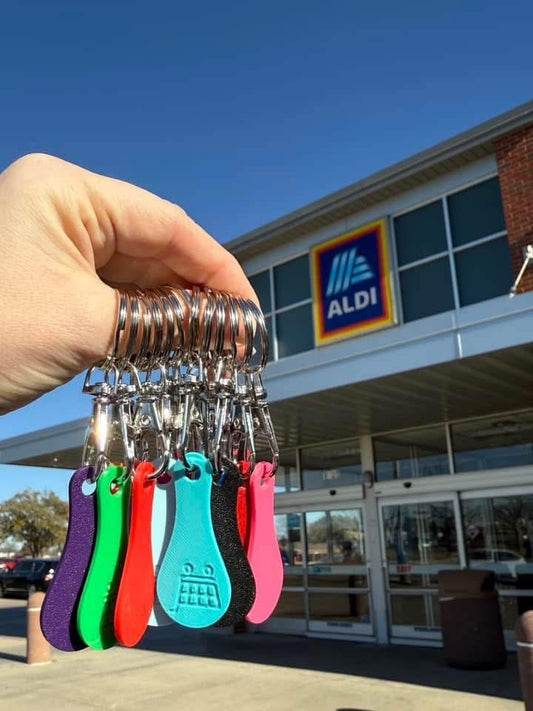 Aldi Quarter Keychain 3 for $10